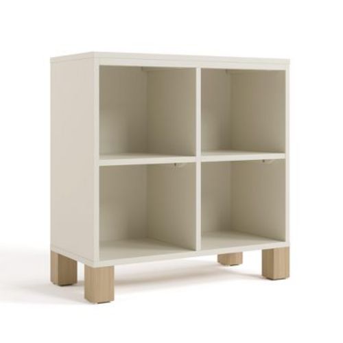 Storkcraft California Cube Organizer Bookcase Frosted Oat/Driftwood