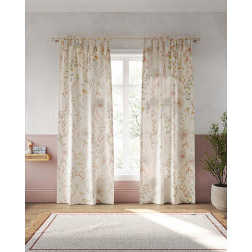 Flora Sheer Curtain | Nestig