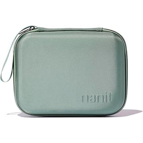 Nanit Travel Case – Protective Hard Shell Carrying Case Pro Baby Monitor and Multi-Stand Travel Accessory, Green