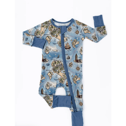 Neverland Map Bamboo Sleeper
