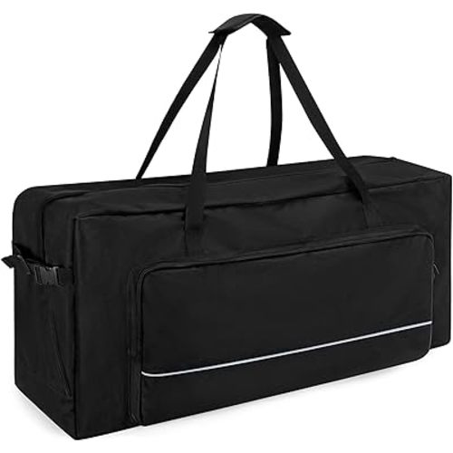 Large Stroller Travel Bag for Standard, Single, Double, Dual & Jogger Stroller, Stroller Storage Carry Bag with Secure Buckles & Padded Handles, for Airplane Gate Check or Car Trunk, Bag Only