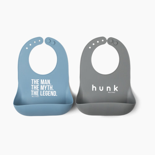 Bella Tunno Wonder Bib (2 Pack) - Hunk + Legend