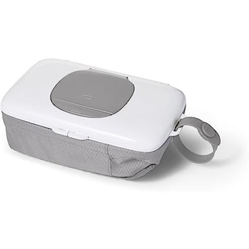 OXO Tot On-The-Go Wipes Dispenser with Diaper Pouch, Gray