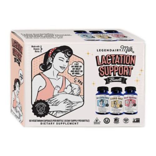 Legendairy Milk® 3-Piece Lactation Support Bundle - NO COLOR - 3 PACK