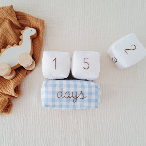 Age Milestone Soft Cubes Set (4 piece)