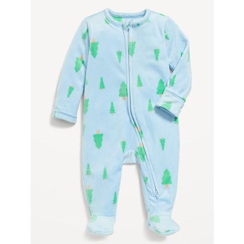 Velvet 2-Way-Zip Sleep & Play Footed One-Piece for Baby | Old Navy