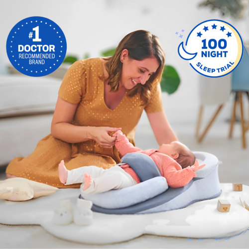 Original RestNest® - Acid Reflux & Colic Relief Baby Bed | Newborns 0- – Keesley