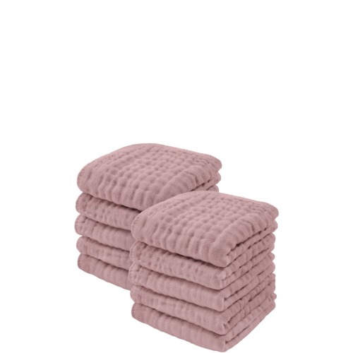 Muslin Washcloths - Pack of 10