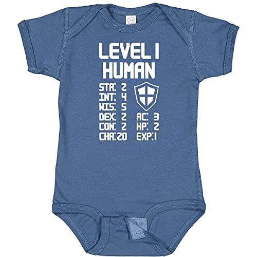inktastic Level 1 Human Baby Bodysuit