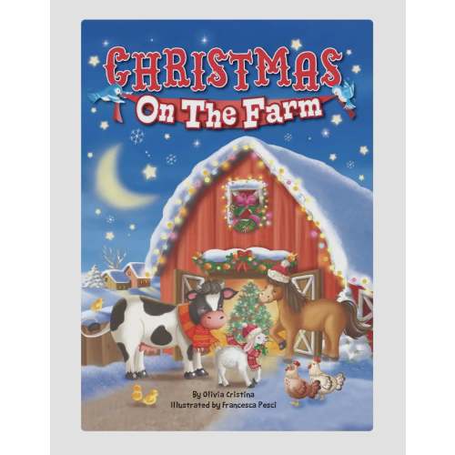Christmas on the farm kids book
