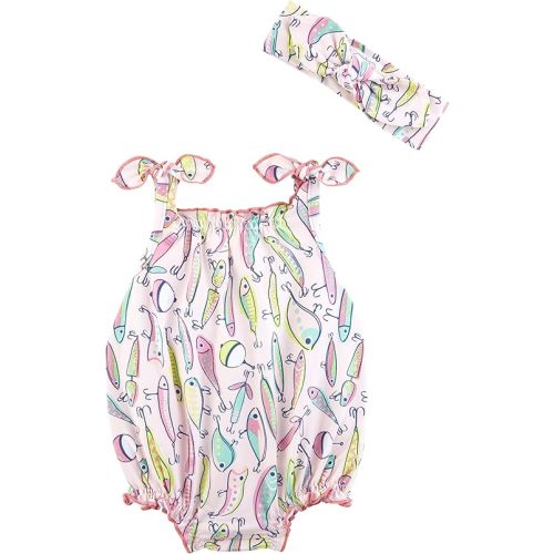 Mud Pie baby-girls Baby Girl Fishing Lure Bubble & Headband Set