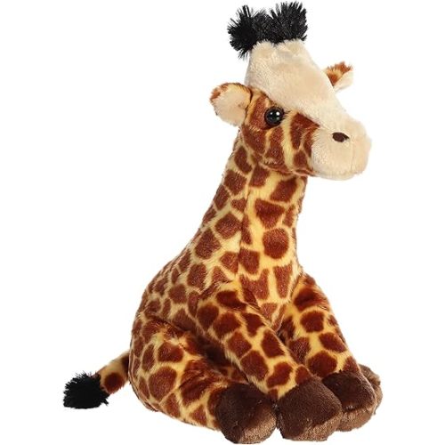 Aurora® Adventurous Destination Nation™ Giraffe Stuffed Animal - Global Exploration - Learning Fun - Brown 15 Inches