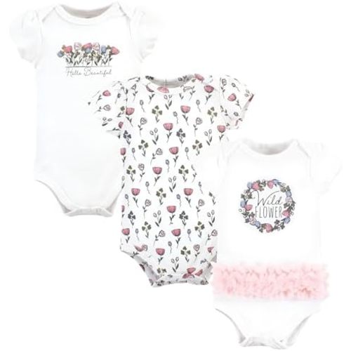 Hudson Baby Unisex Baby Cotton Bodysuits