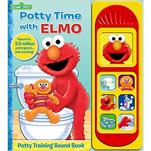 Sesame Street - Potty Time with Elmo - Potty Training Sound Book - PI Kids