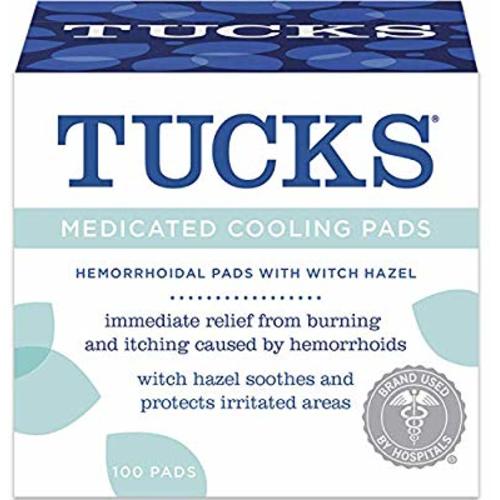 Tucks Md Cool Hemorrhoid Pad, 100 Count - 100 Count (Pack of 1)