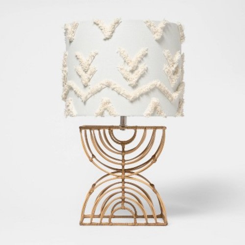 Boho Rattan Kids' Table Lamp - Pillowfort™