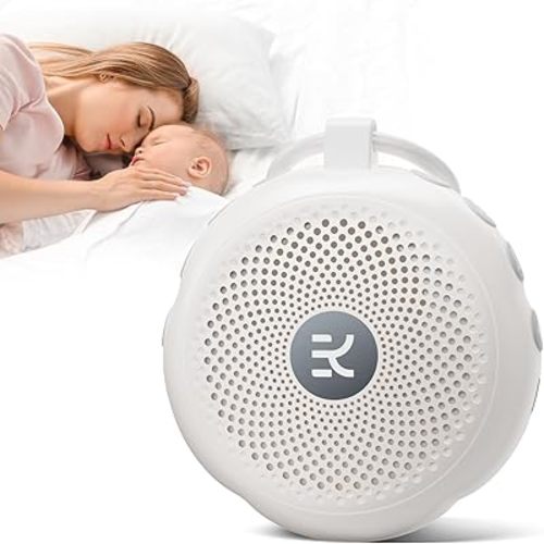 (2024 Upgrad) Portable Sound Machine for Adult, Baby (TOP Sound Quality & 18 Professional Soothing Sounds) White Noise Sound Machine for Sleep & Office, Focus, Sound Therapy for Home, Travel