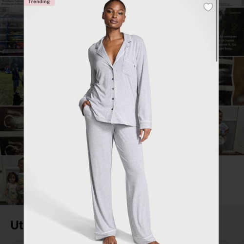 Modal Soft Long Pajama Set