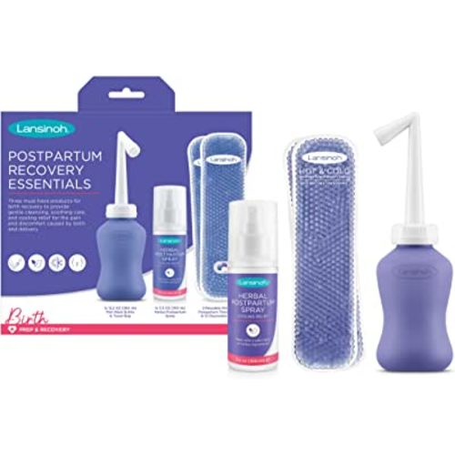 Lansinoh Postpartum Essentials Recovery Bundle, Postpartum Care Kit
