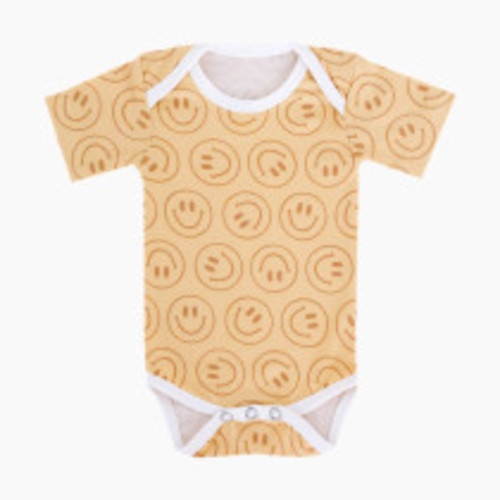 Copper Pearl Short Sleeve Bodysuit - Vance, 3-6m