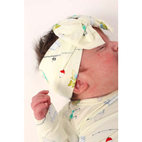 Fishing Bamboo Bow Headband