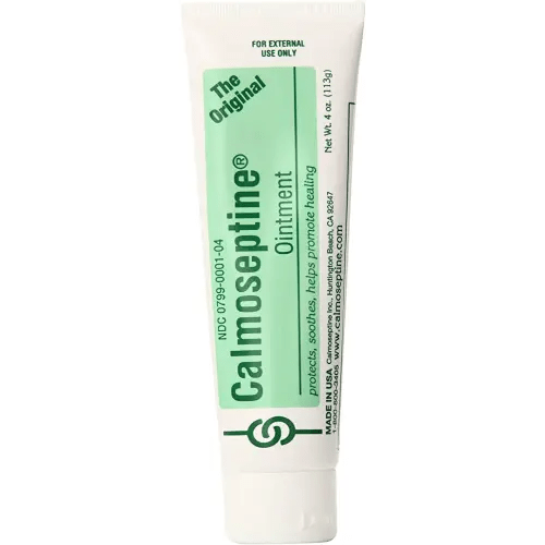 Calmoseptine Ointment Tube 4 Ounce (Pack of 2)