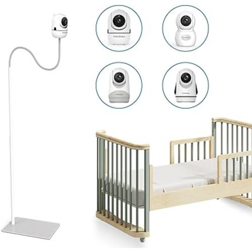 Hellobaby Baby Monitor Floor Stand, Compatible with HB6550/ HB6081/ HB6560/ HB65/ HB66/ HB40/ HB6339 and all Hello Baby Monitors, Sturdy & Adjustable Baby Camera Mount, No Wall Damage Hello Baby Stand