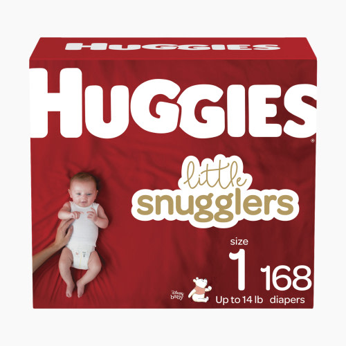 Huggies Little Snugglers Diapers - Size 1 (168 Count)