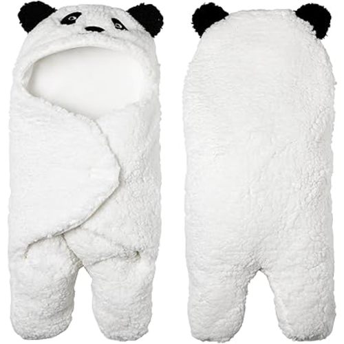 Soarwg Kids Baby Swaddle, Natural Receiving Swaddle Wrap, Baby Essentials Softness Plush Baby Swaddle, Ideal for Baby Girl and Boy Newborn Registry Search, Shower Gift 0-6 Months