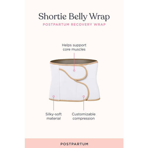 Shortie Postpartum Belly Wrap - Best for Shorter Torsos – Belly Bandit