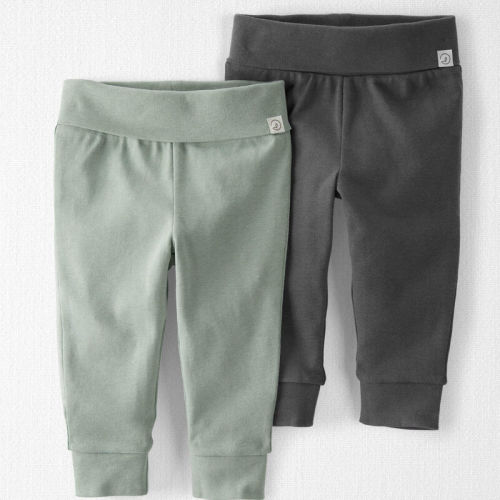 Multi Baby 2-Pack Organic Cotton Joggers | carters.com