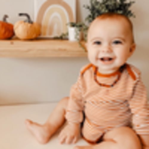 11 Inch Baltic Amber Teething Necklace Baby Authentic
