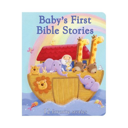 Baby's First Bible Stories - by Rachel Elliot (Hardcover)