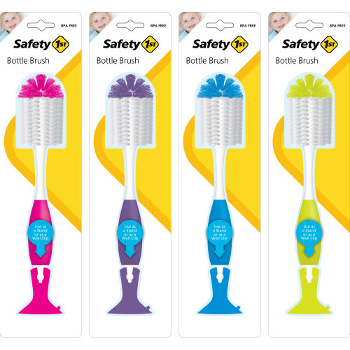 Safety First Easy to Use Baby Bottle Brush Cleaner