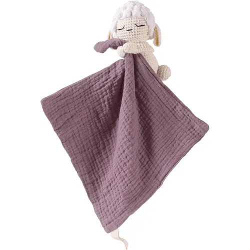 Lamb Animals Cow Security Animal Security Blanket Blanket Infant Nursery Character Blanket Luxury Snuggler Plush Baby Lovey Lamb