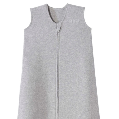 Heather Gray Cotton Wearable Baby Blanket | HALO
