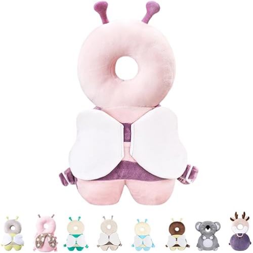 Baby Head Protector Backpack for Falling Crawling and Walking Toddler Essentials Infant Toys Helmets Baby Lover Gifts for 0.5-3 Years 6-12 Months