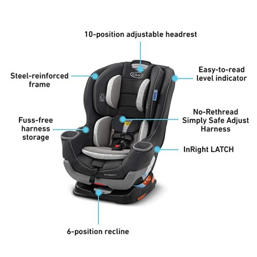 Graco Extend2Fit Convertible Car Seat