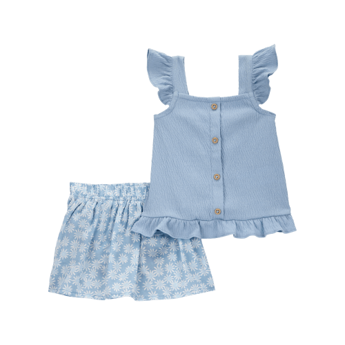 Baby 2-Piece Floral Skort Set - Carter's | Carter's