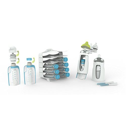 Kiinde Twist Pouch Breast Milk Storage Bag Feeding System Starter Kit, New Mom Gift