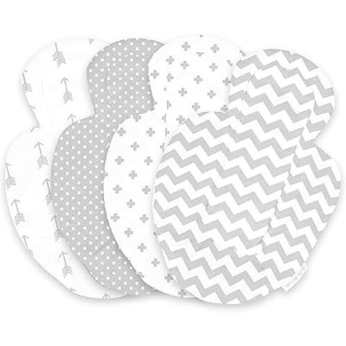 Infant Insert Compatible with 4Moms Mamaroo & Rockaroo – Car Seat Insert 2 Pack – Reversible Infant Car Seat Insert – Soft Plush Minky Car Seat Head Support Insert