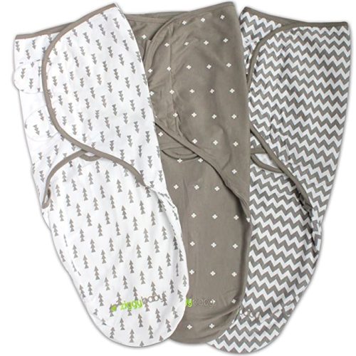 Swaddle Blanket, Adjustable Infant Baby Wrap, Soft Cotton in Ultra Grey - Swaddles 0-3 Months, Blankets for Boy, Boy Swaddle, Blanket
