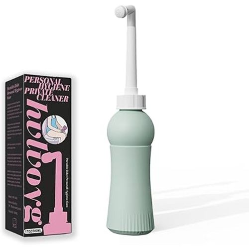 17oz Peri Bottle for Postpartum, Large Capacity Portable Bidet, Green