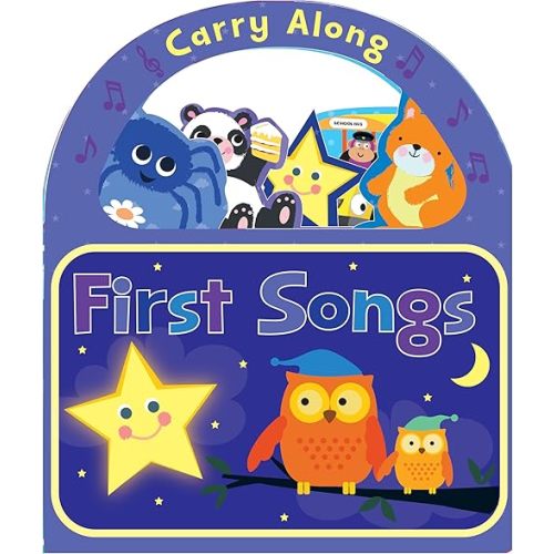 CARRY ALONG FIRST SONGS Board book – July 1, 2022