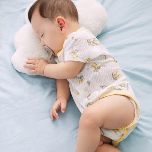 Cotton Mesh Bodysuit