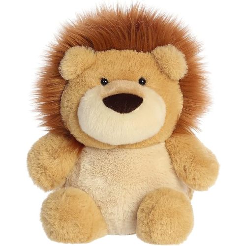 Aurora® Adorable Stubez™ Rory Lion™ Stuffed Animal - Cuteness Overload - Endless Fun - Brown 11 Inches