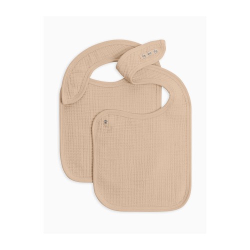 Organic 2-Pack Muslin Bibs