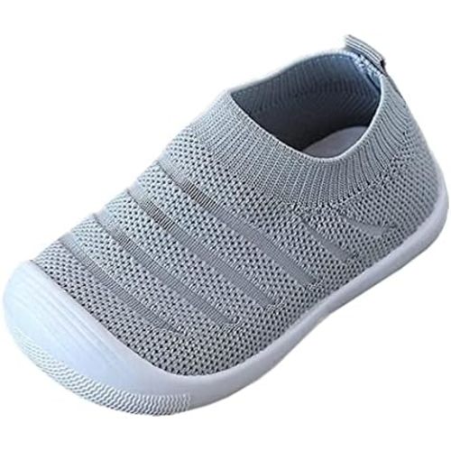 Baby Squeaky Shoes Girls Boys Breathable Mesh Sneakers Non-Slip Toddler First Walkers