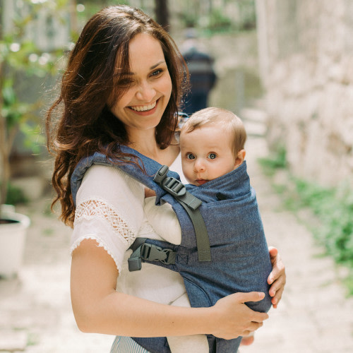 Boba Inc X Soft Structured Baby Carrier - Chambray