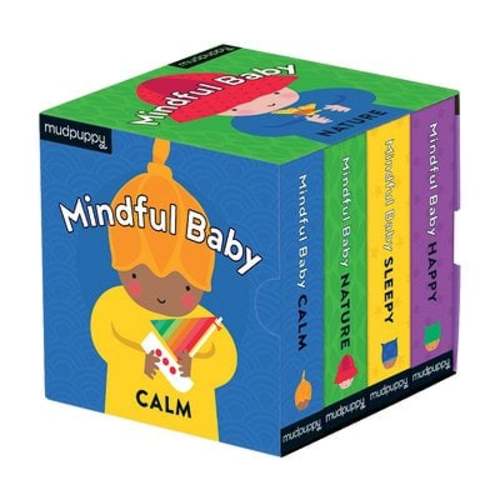 Mindful Baby Board Book Set a book by Mudpuppy, Aimee Chase, and Sue Downing